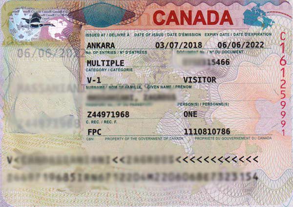 ثبت نام آنلاین ویزای کانادا
